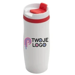 Kubek izotermiczny Viki 390 ml z nadrukiem logo