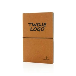 Notatnik A5, skórzana okładka do drukowania logo