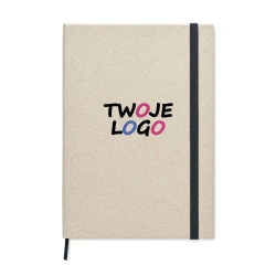 Notes A5 papier z trawy GRASS NOTES do nałożenia logo