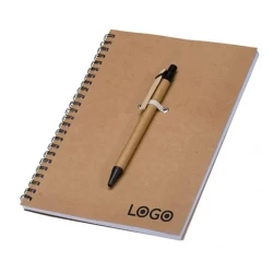 Notes A5 w linie z długopisem KENTWOOD do nałożenia logo