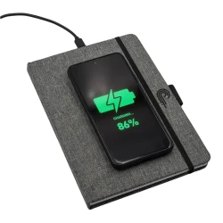 Notes z ładowarką indukcyjną Bartisi do nałożenia logo