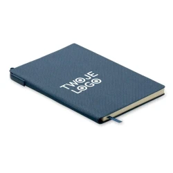 Notatnik A5 PU z długopisem NOTA z nadrukiem logo