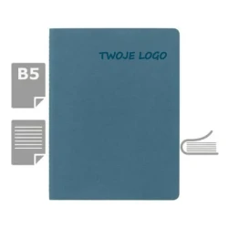 Zeszyt MOLESKINE Cahier Journal ok. B5 w linie z nadrukiem logo