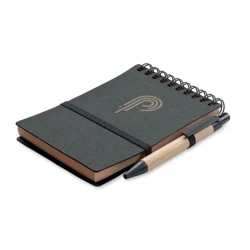 Notatnik z recyklingu z długopi NOTIE do nałożenia logo