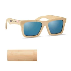 Okulary przeciwsłon. z etui WANAKA z logo firmy