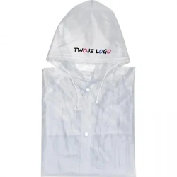 Płaszcz przeciwdeszczowy z logo firmy