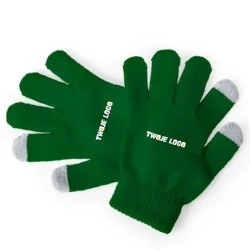 Rękawiczki, rozmiar dziecięcy z nadrukiem logo