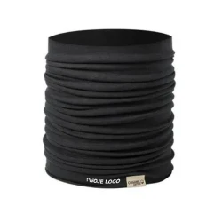 Osłona na twarz i szyję, komin z bawełny organicznej z logo firmy