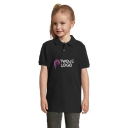 PERFECT Dziecięce POLO 180g PERFECT KIDS z logo firmy