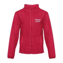 THC HELSINKI. Męska bluza polarowa z poliestru do nałożenia logo