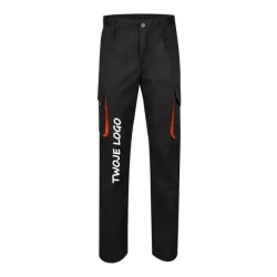 VL HYPNOS. Spodnie diagonalne z wieloma kieszeniami (200 g/m²), z bawełny (35%) i poliestru (65%) z nadrukiem na zamówienie