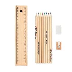 Zestaw kredek i ołówków TODO SET z naniesieniem logo