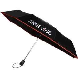 Wiatroodporny parasol automatyczny, składany do naniesienia logo
