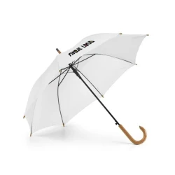 PATTI. Parasol z poliestru 190T z automatycznym otwieraniem z logo