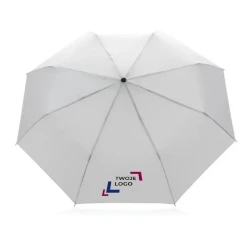 Mały parasol manualny 21" AWARE RPET do drukowania logo