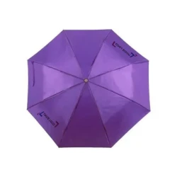 Parasol manualny, składany z logo
