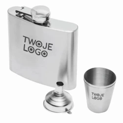 Zestaw z piersiówką COWBOY do nałożenia logo