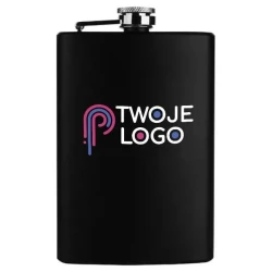 Piersiówka OLYMPOS 237 ml Schwarzwolf z naniesieniem logo