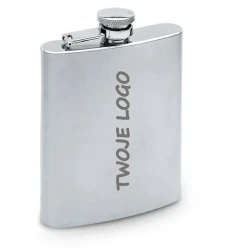 Cienka piersiówka SLIMMY FLASK do nałożenia logo