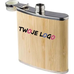 Piersiówka 175 ml z logo