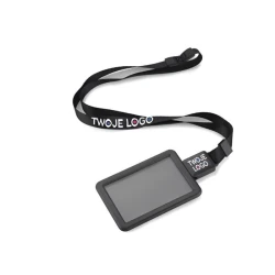 Etui na identyfikator BINO z logo firmy