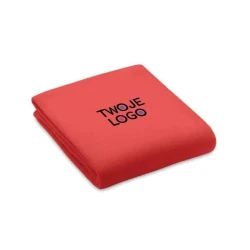 Koc z polaru RPET 130gr/m² BOGDA z logo firmy