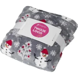 Koc z polaru z logo firmy