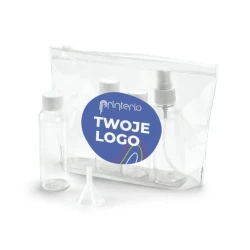 DENIRO. Hermetyczna kosmetyczka z PVC do naniesienia logo