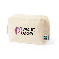 Bawełniana kosmetyczka z logo firmy