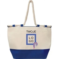 Torba plażowa z juty do naniesienia logo