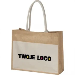 Torba z juty do nałożenia logo