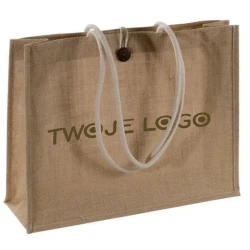 Torba z juty do drukowania logo