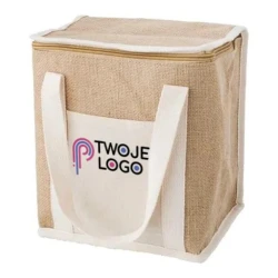 Torba termoizolacyjna z juty do nałożenia logo