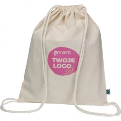 Worek bawełniany 180 g/m2 z logo firmy