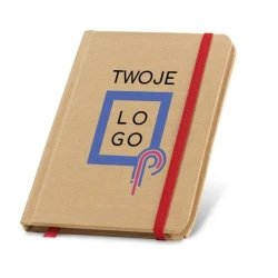 FLAUBERT. Kieszonkowy notatnik ze gładkimi stronami z logo